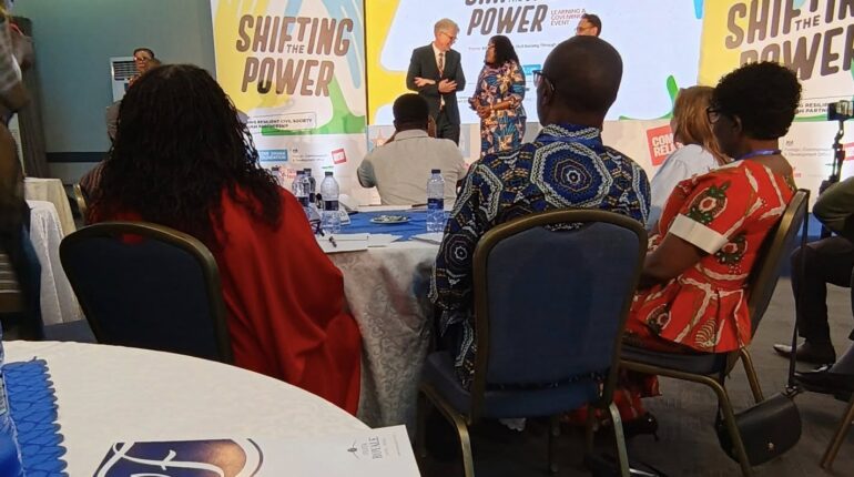 HURDS EXECUTIVE DIRECTOR PARTICIPATES IN THE LAUNCH OF “SHIFTING THE POWER” STRATEGIC PLAN IN ACCRA
