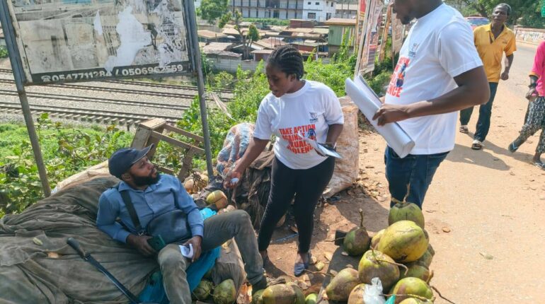 Marking International Human Rights Day with Action at Kojokrom Market In The Western Region